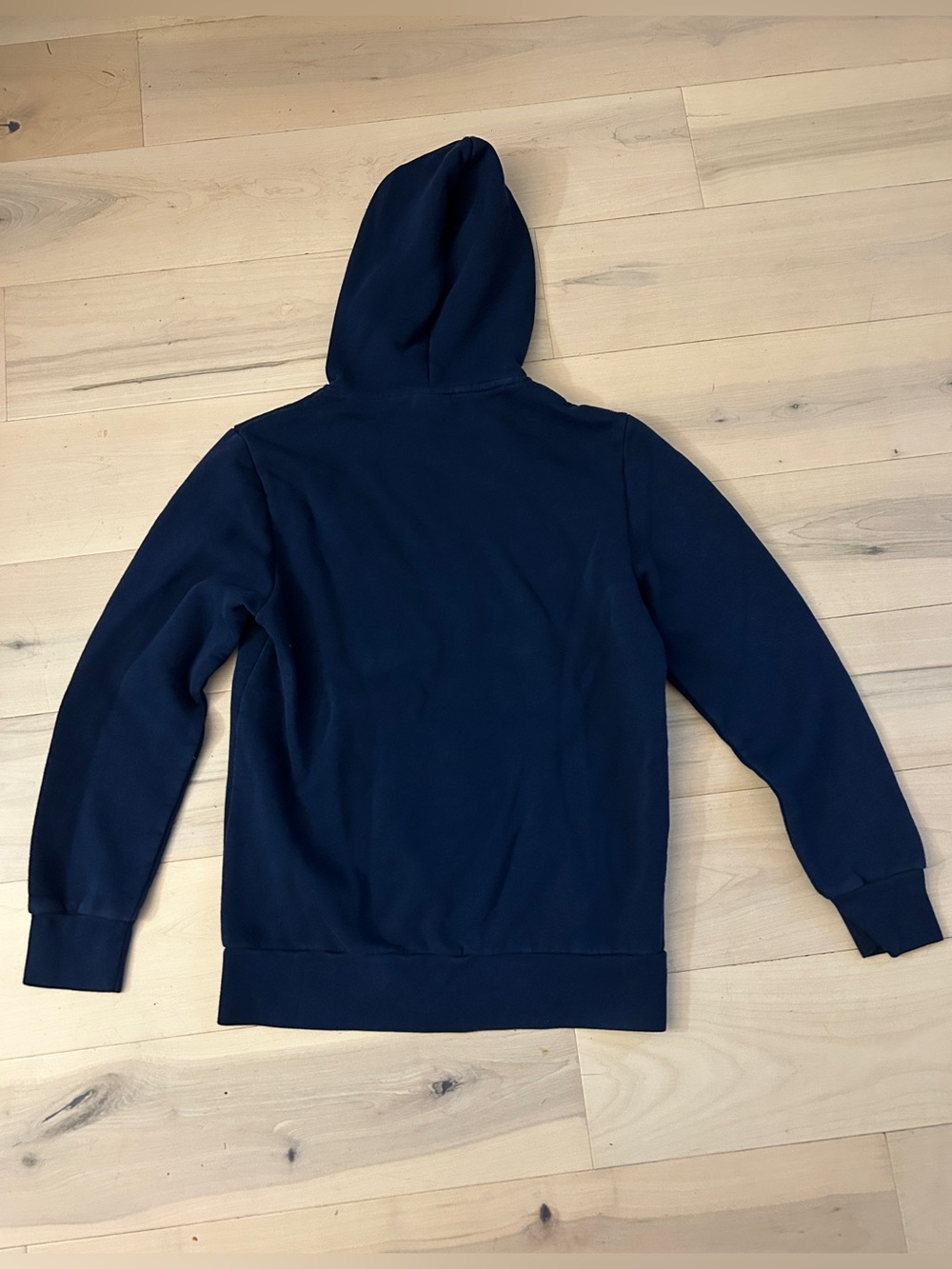 Reebok Hoodie Sweatshirt Navy Blue Small - Picture 2 of 9